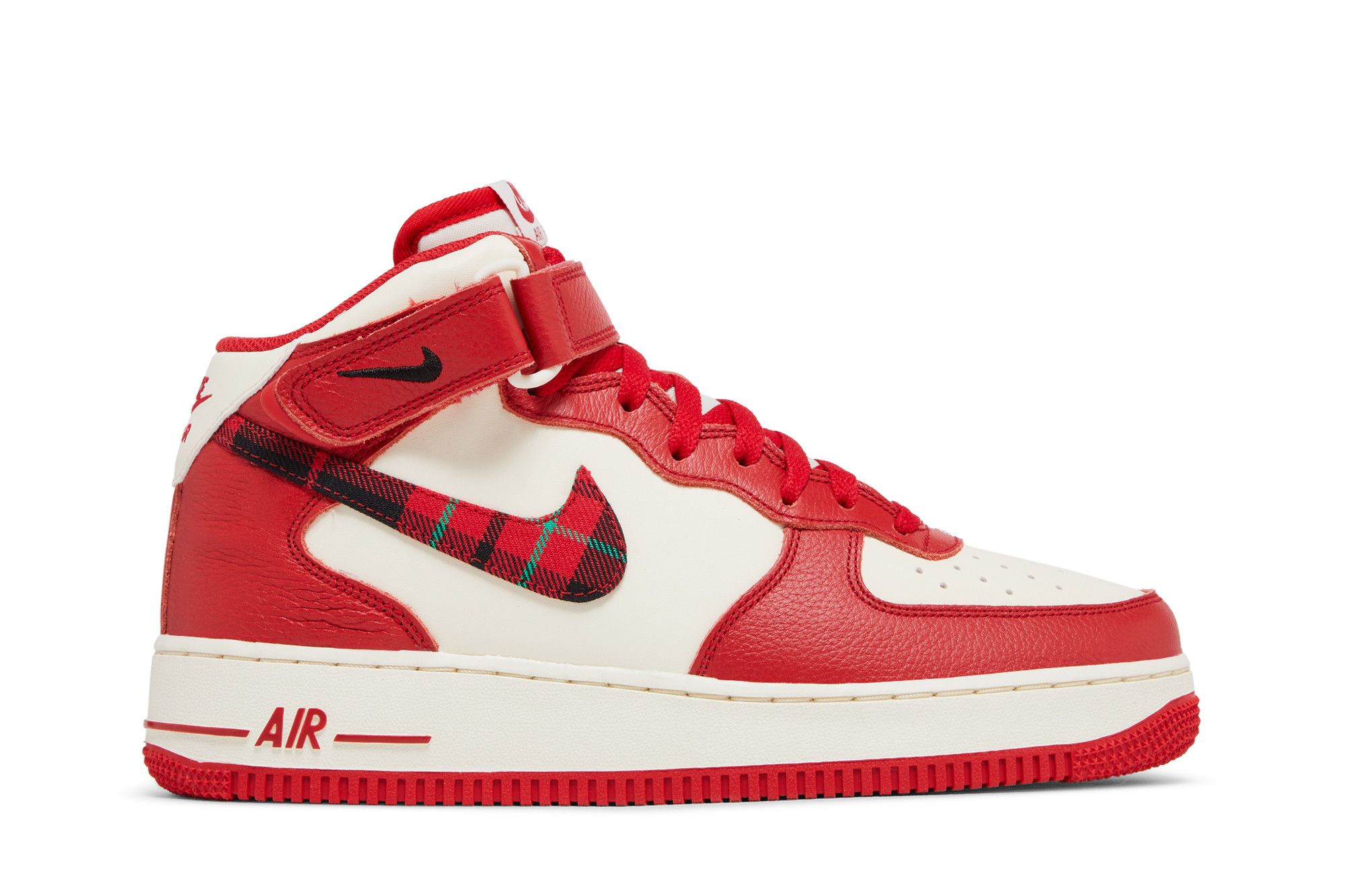 Nike air force mid red new arrivals