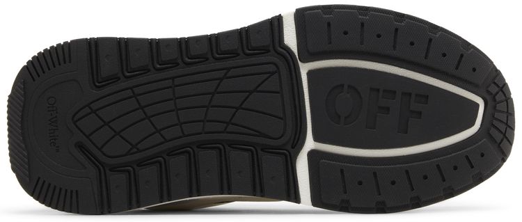 Off White Runner B Sneaker White Black