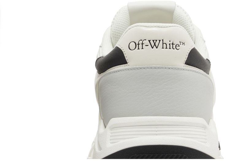 Off White Runner B Sneaker White Black