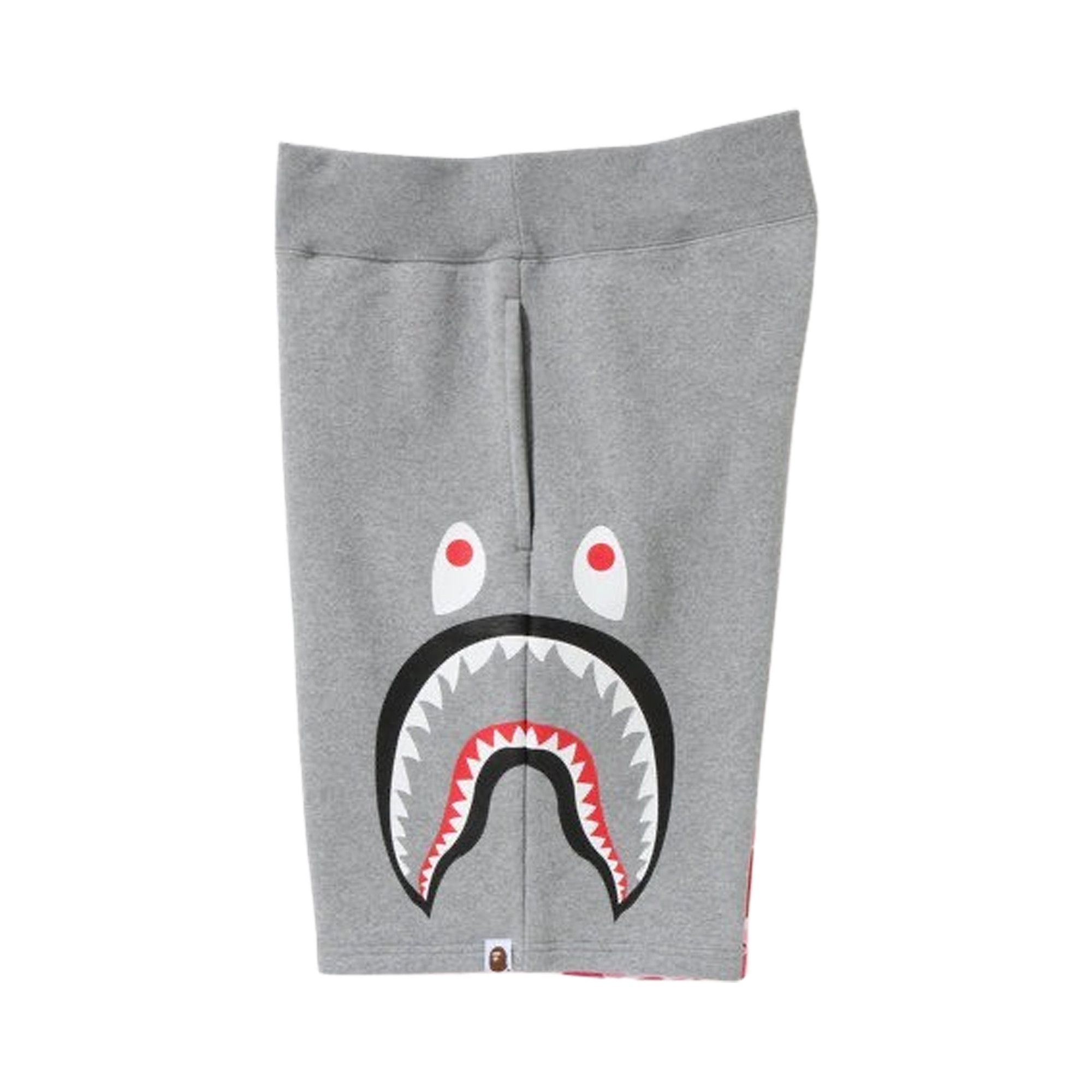 Buy BAPE ABC Camo Side Shark Sweat Shorts 'Pink' - 1I30 153