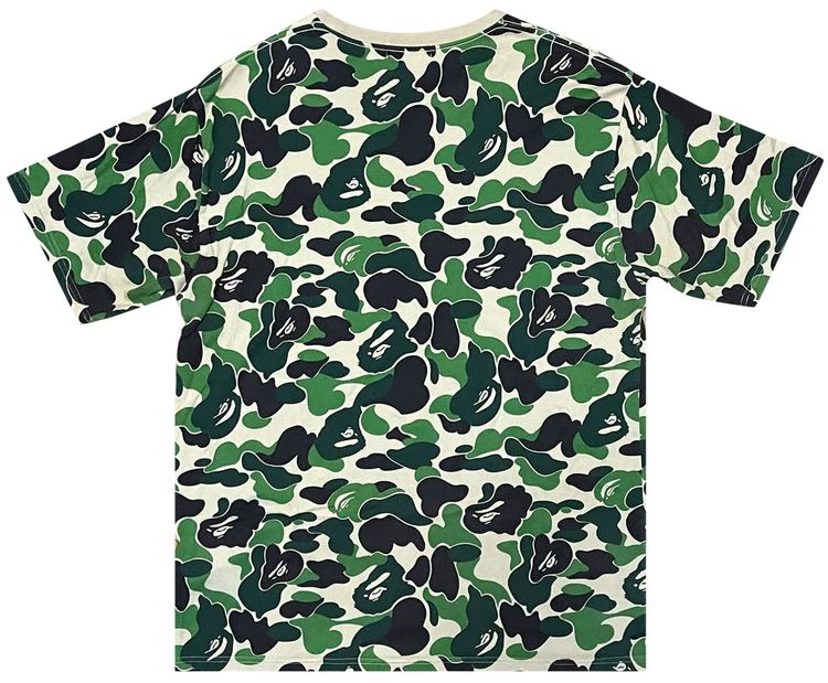 BAPE ABC Camo T Shirt WhiteGreen