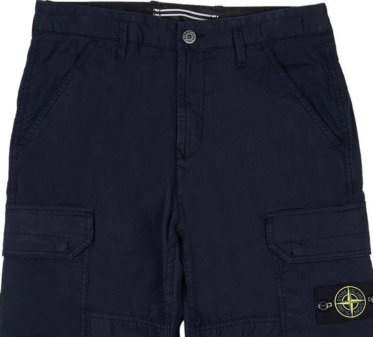 Stone Island Cargo Pants Navy Blue