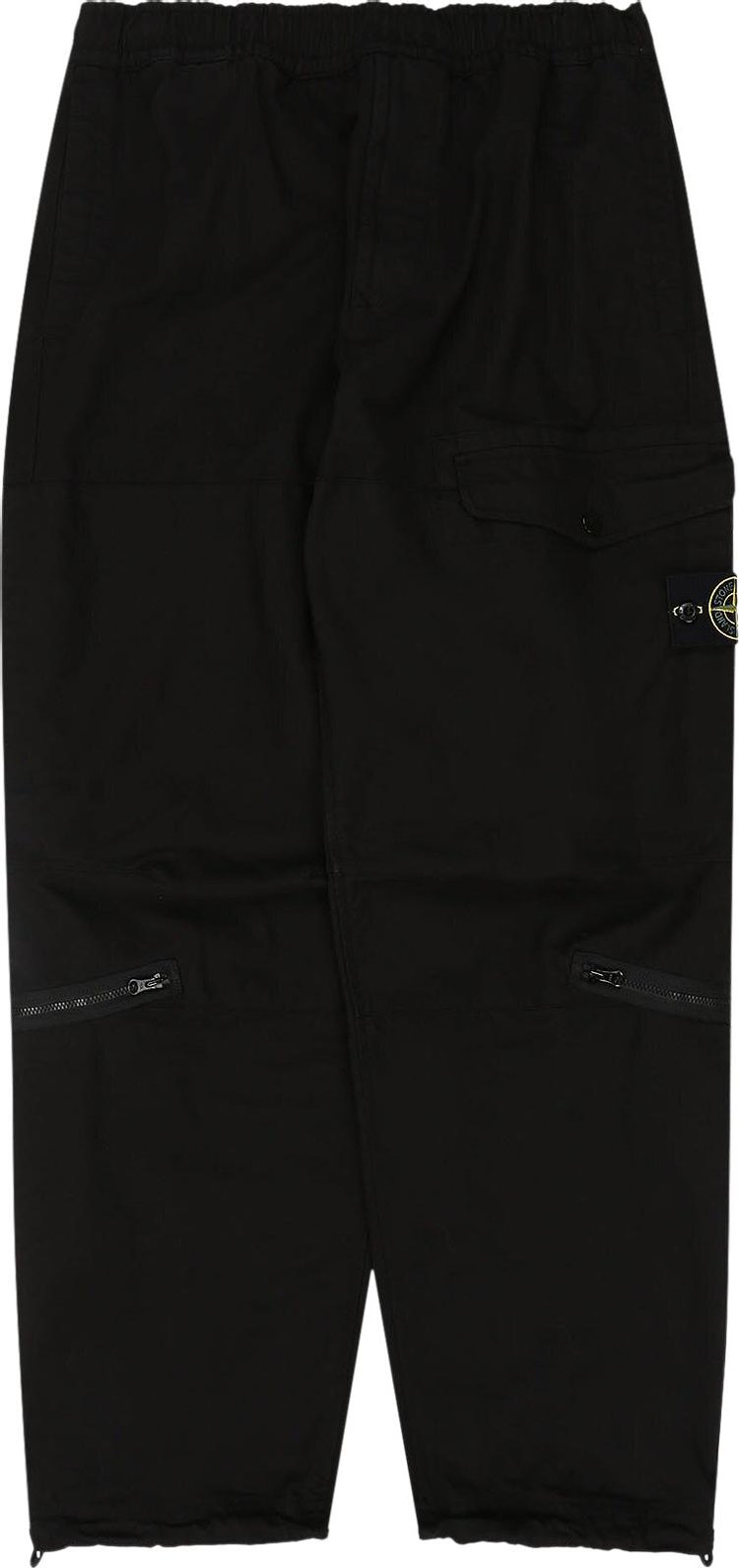 Stone Island Cargo Pants Black