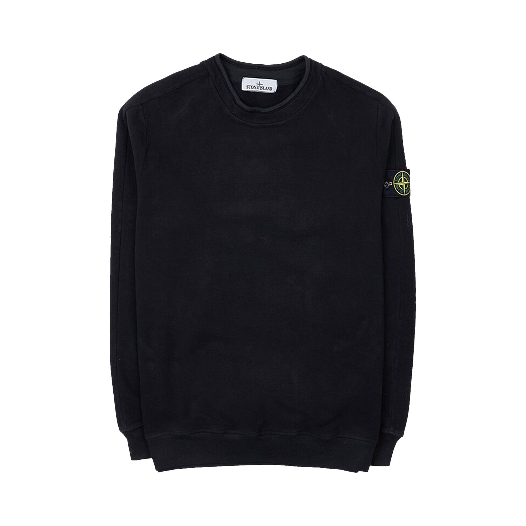 Buy Stone Island Crewneck Sweatshirt 'Black' - 791561352 V0029 | GOAT