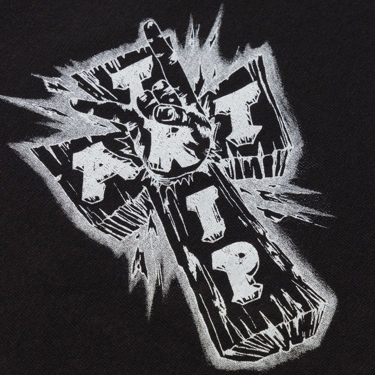 Aries Metal Trip Long Sleeve Tee Black