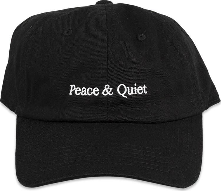 Museum of Peace & Quiet Classic Wordmark Dad Hat 'Black'