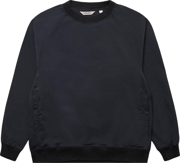 nanamica Alphadry Crewneck Sweat 'Black'