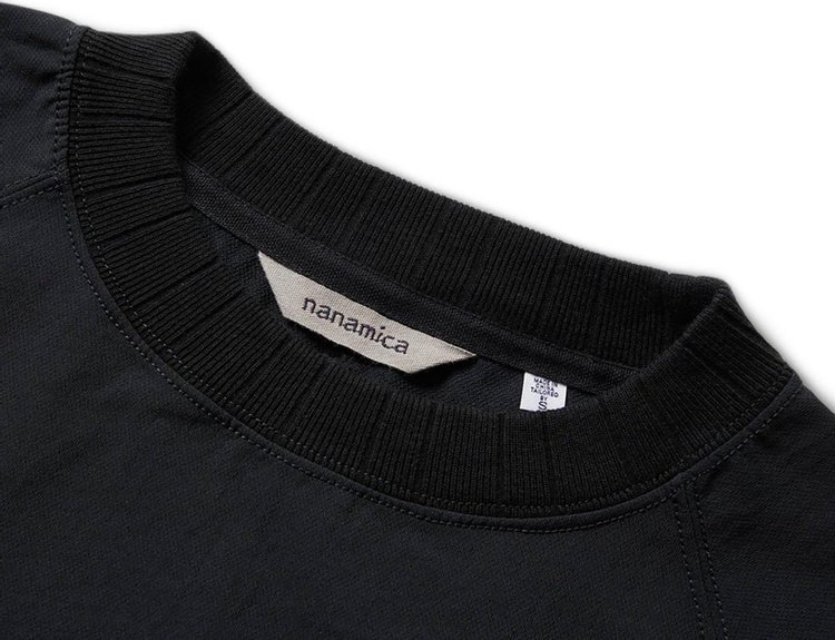 nanamica Alphadry Crewneck Sweat Black