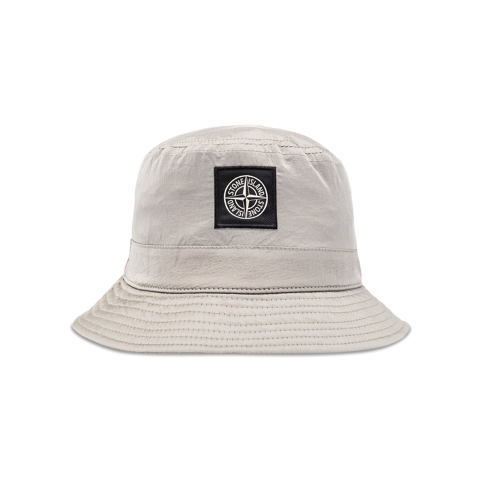 Buy Stone Island Compass Patch Bucket Hat 'Plaster' - 791599376