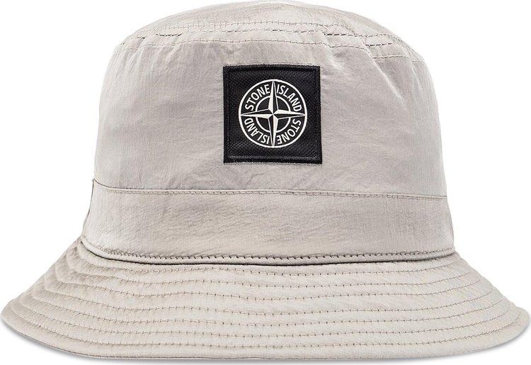 Stone Island Compass Patch Bucket Hat Plaster