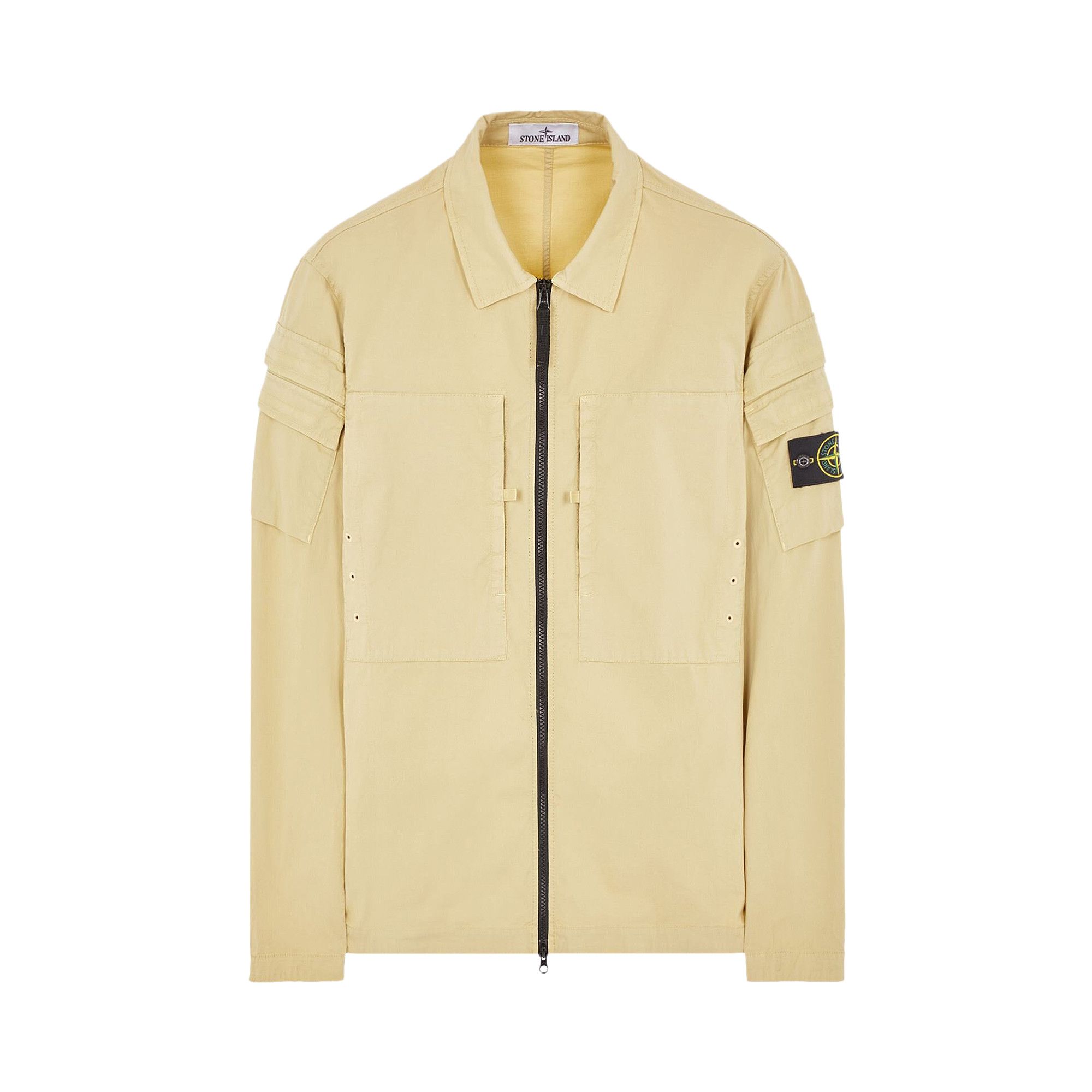 Buy Stone Island Stretch Overshirt Sand 791510610 V0095 GOAT UK