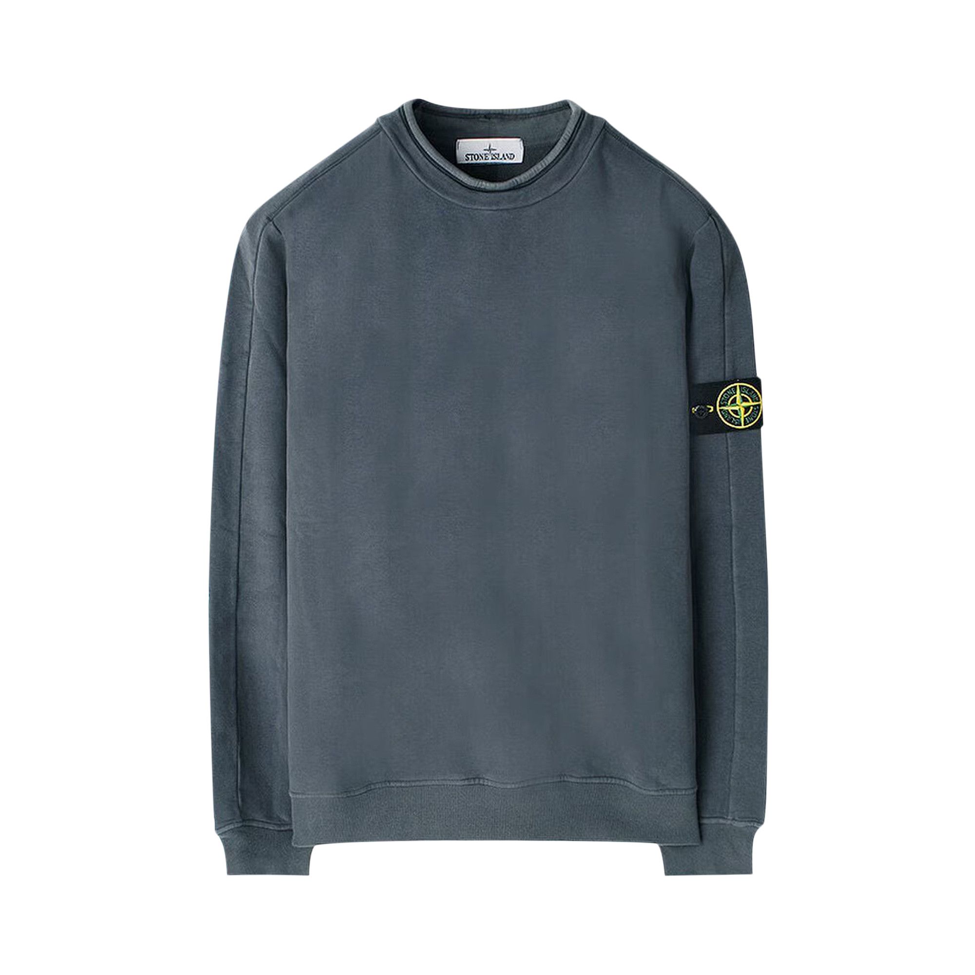 Buy Stone Island Crewneck Sweatshirt 'Lead Grey' - 791561352 V0062