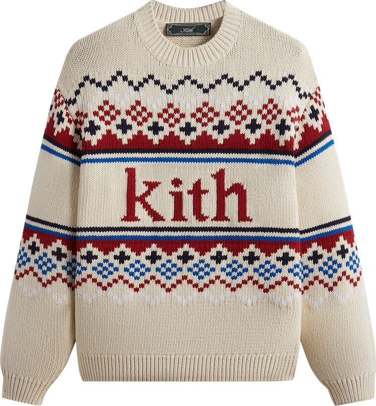 Kith Fairisle Sweater 'Sandrift'