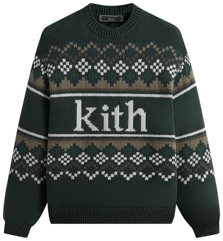 Kith Fairisle Sweater Frond