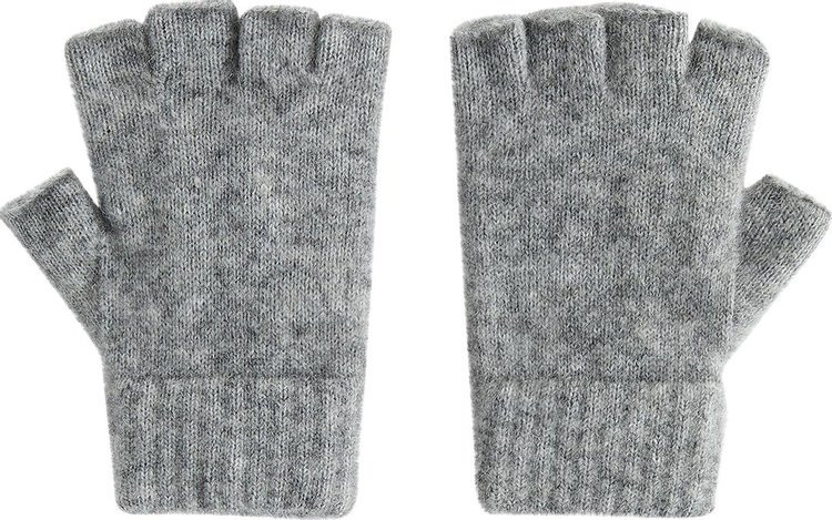 Kith Fingerless Glove Heather Grey