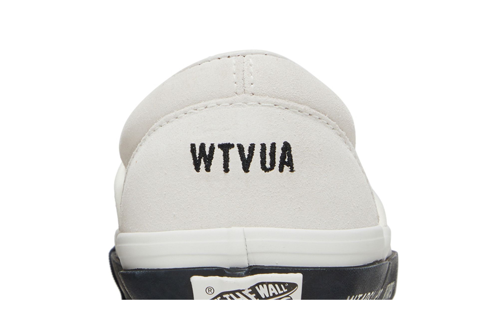 Buy WTAPS x Classic Slip-On LX 'White Black' - VN0A45JK20F