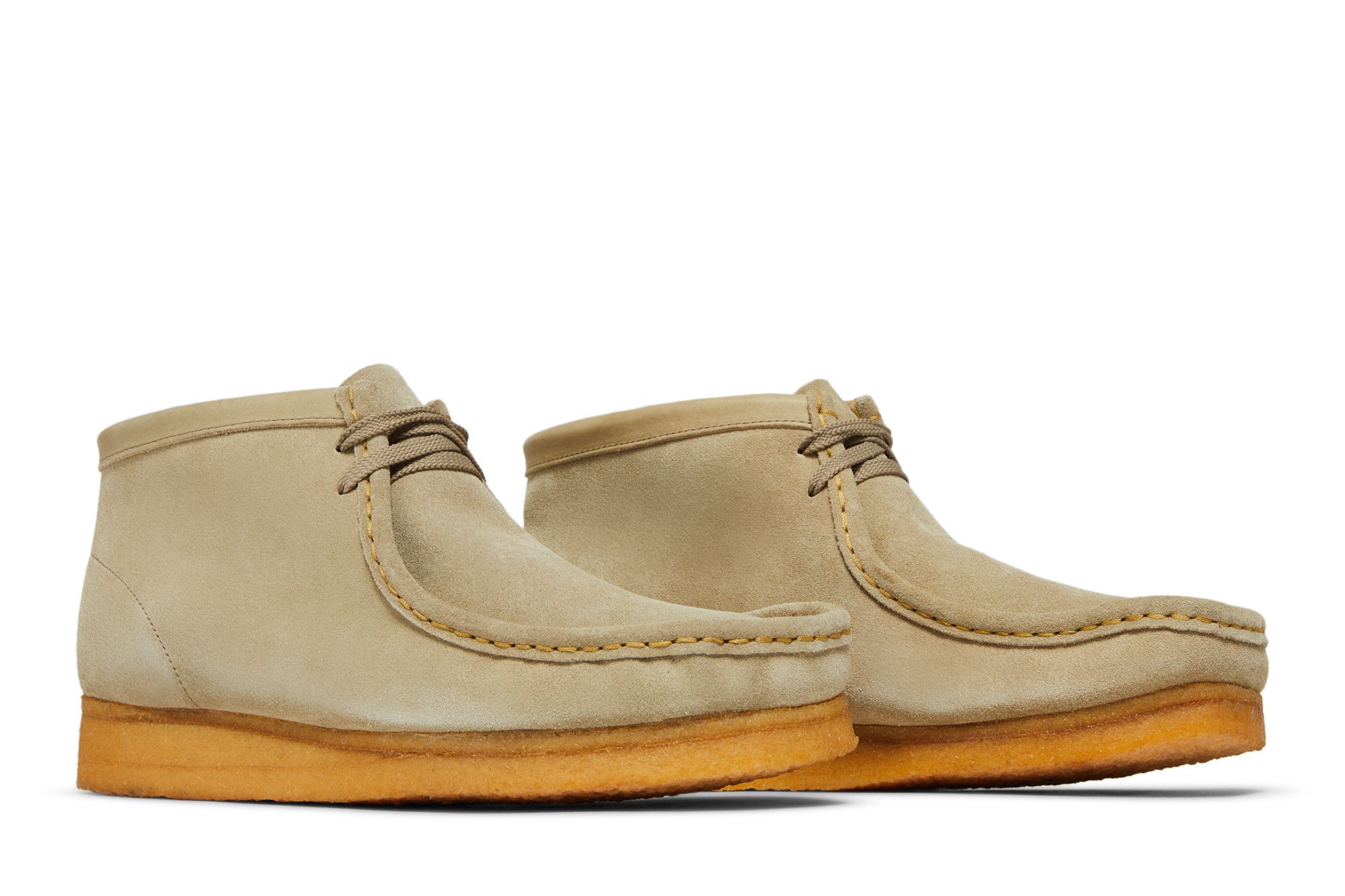Buy Clarks Wallabee Boot 'Maple Suede' - 261 55516 | GOAT
