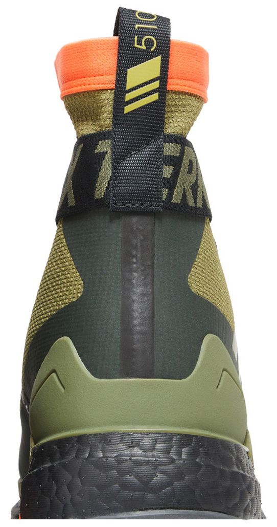 Adidas Terrex Free Hiker ColdRDY Focus Olive Impact Orange