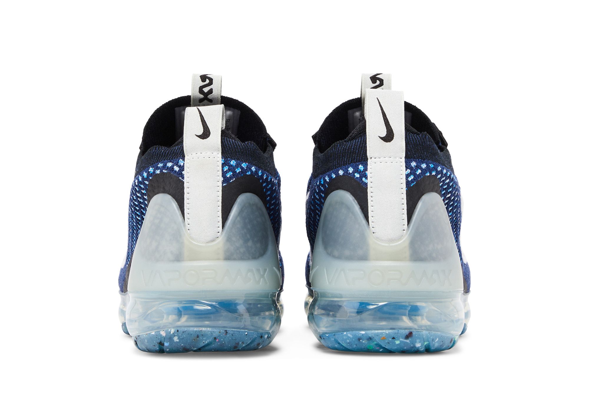 Nike air vapormax flyknit 2019 navy blue white hotsell