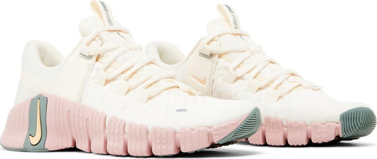 Wmns Free Metcon 5 Pale Ivory Ice Peach