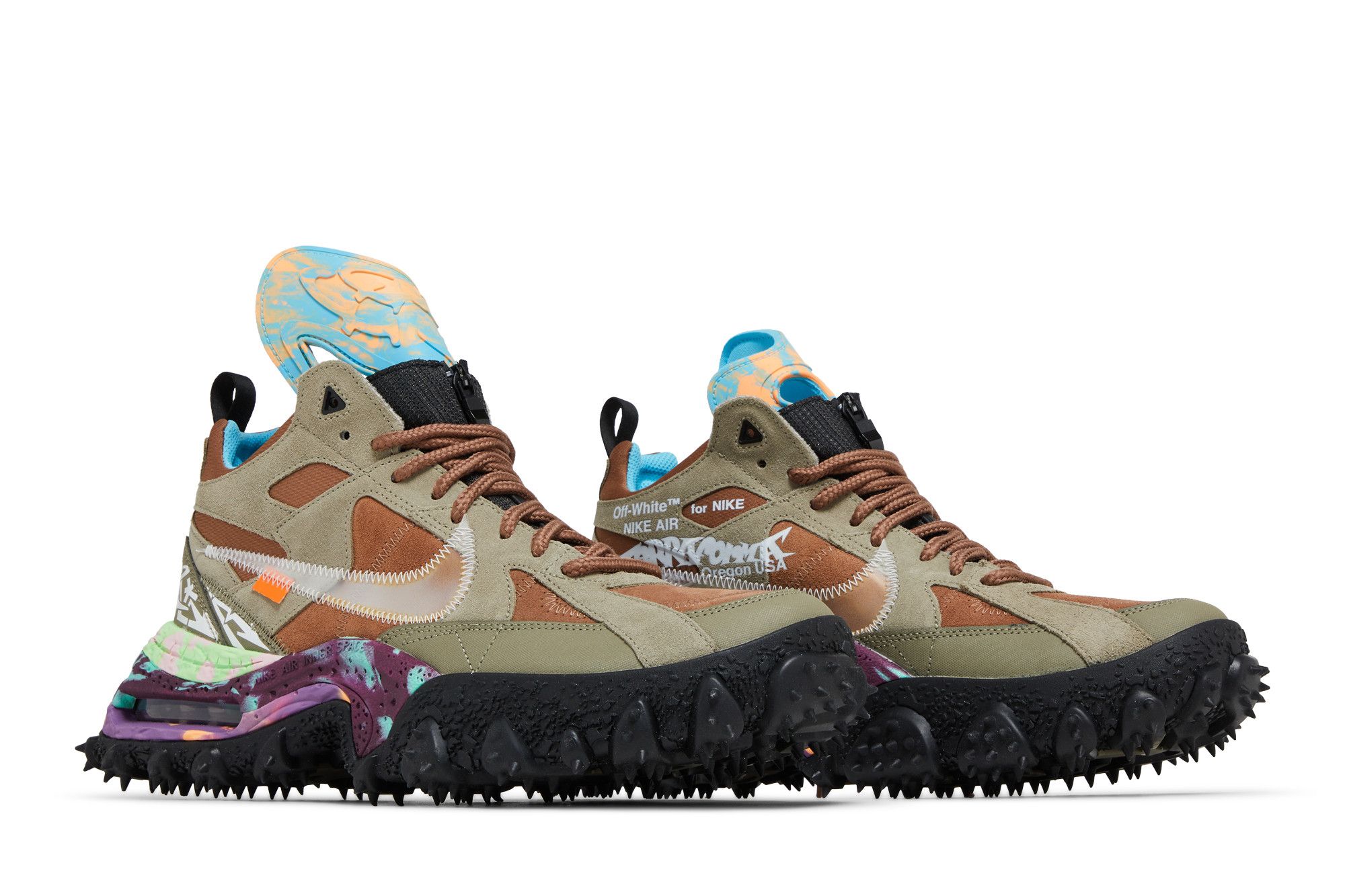 Buy Off-White x Nike Air Terra Forma 'Archaeo Brown' - DQ1615 200