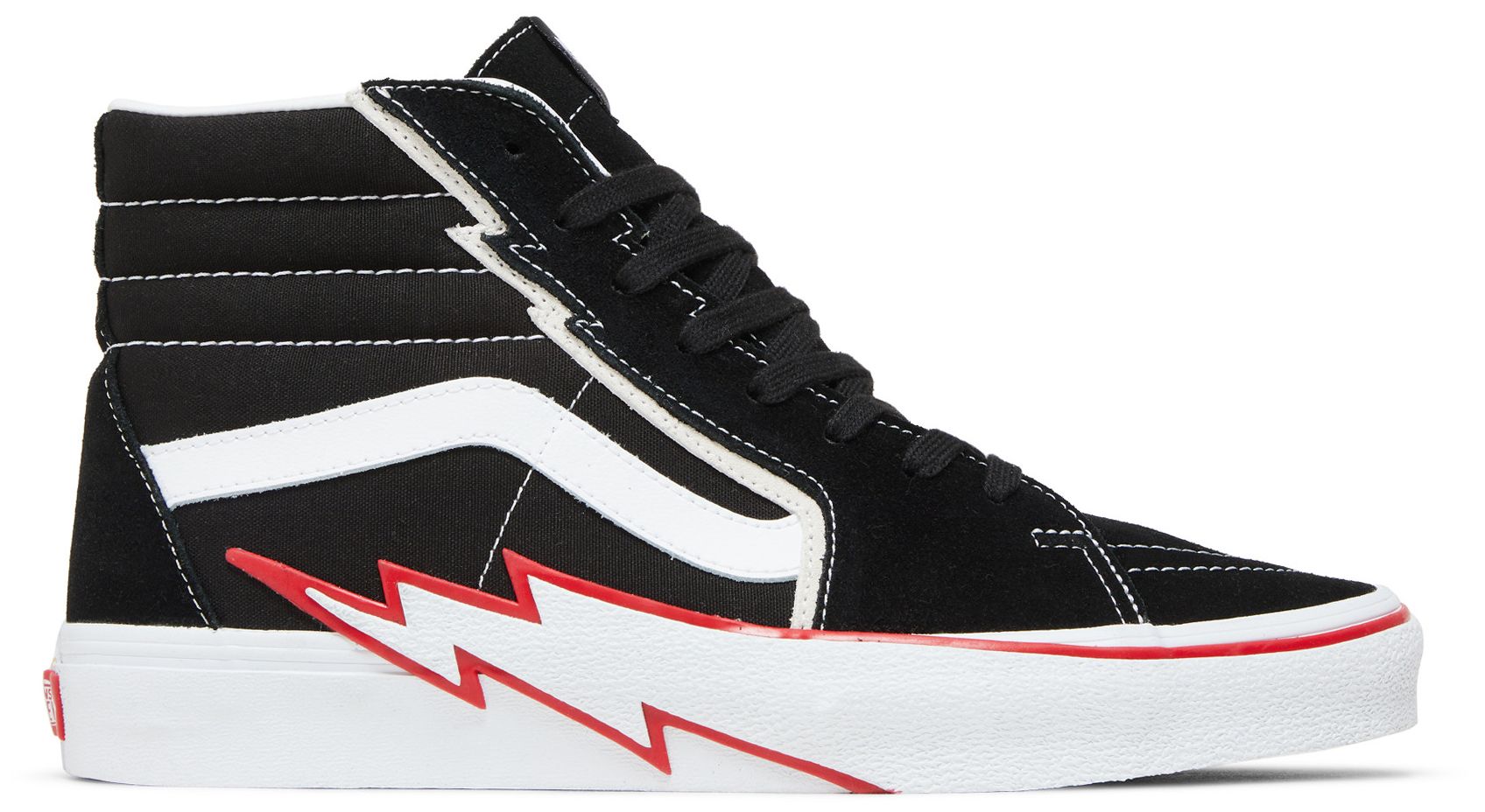 Buy Sk8-Hi 'Bolt - Black Racing Red' - VN0A5JIVBRR | GOAT