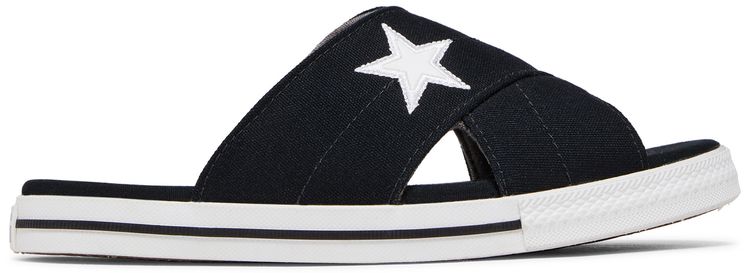 Converse Wmns One Star Slide Black
