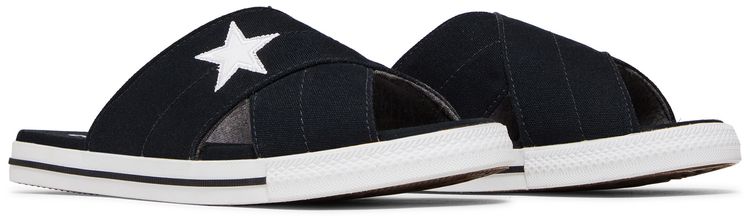 Converse Wmns One Star Slide Black