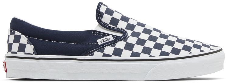 Vans Classic Slip On Checkerboard   Parisian Night