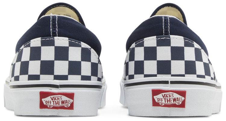 Vans Classic Slip On Checkerboard   Parisian Night