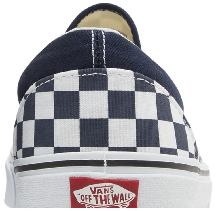 Vans Classic Slip On Checkerboard   Parisian Night