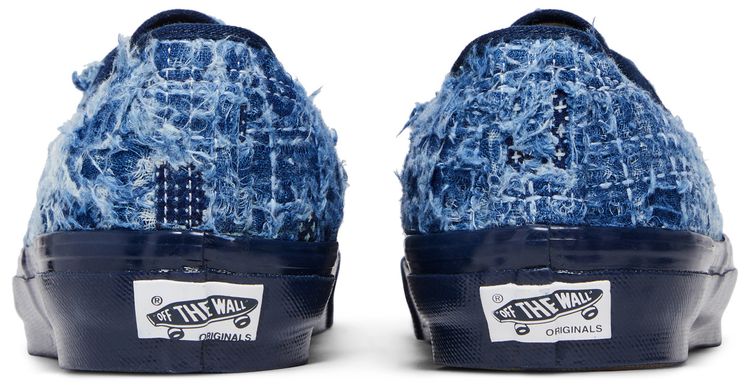 FDMTL x Vans OG Authentic LX Distressed Indigo