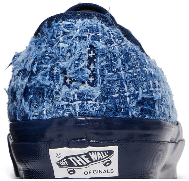 FDMTL x Vans OG Authentic LX Distressed Indigo