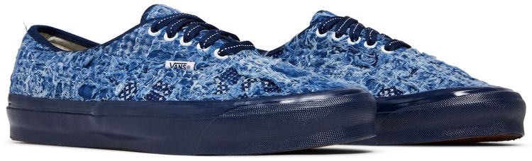 FDMTL x Vans OG Authentic LX Distressed Indigo