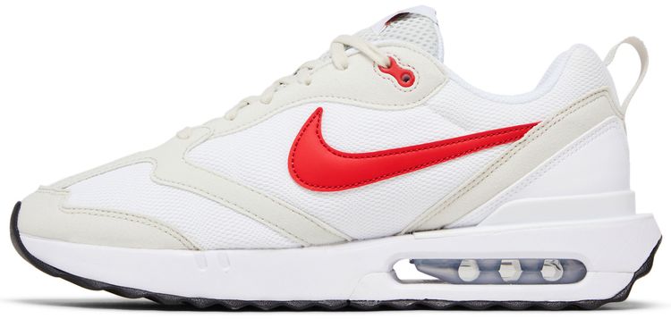 Nike Air Max Dawn Light Bone University Red