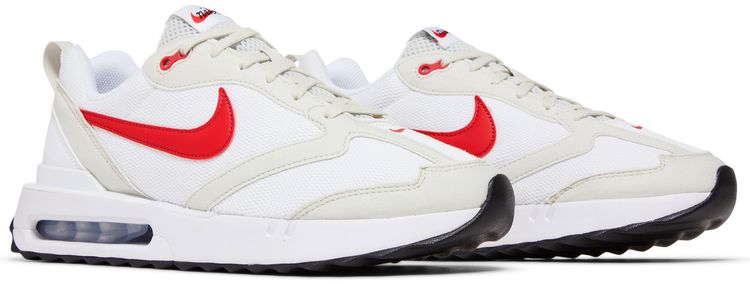 Nike Air Max Dawn Light Bone University Red