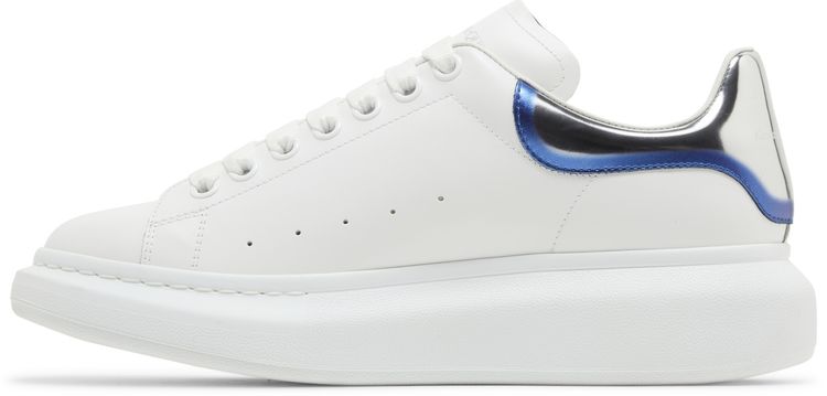 Alexander McQueen Oversized Sneaker White Silver Blue