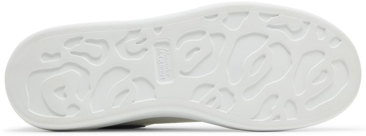 Alexander McQueen Oversized Sneaker White Silver Blue