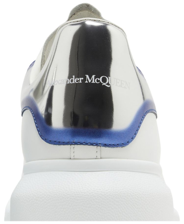 Alexander McQueen Oversized Sneaker White Silver Blue