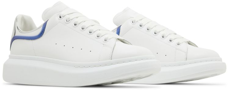 Alexander McQueen Oversized Sneaker White Silver Blue