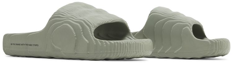Adidas Wmns Adilette 22 Slides Silver Green