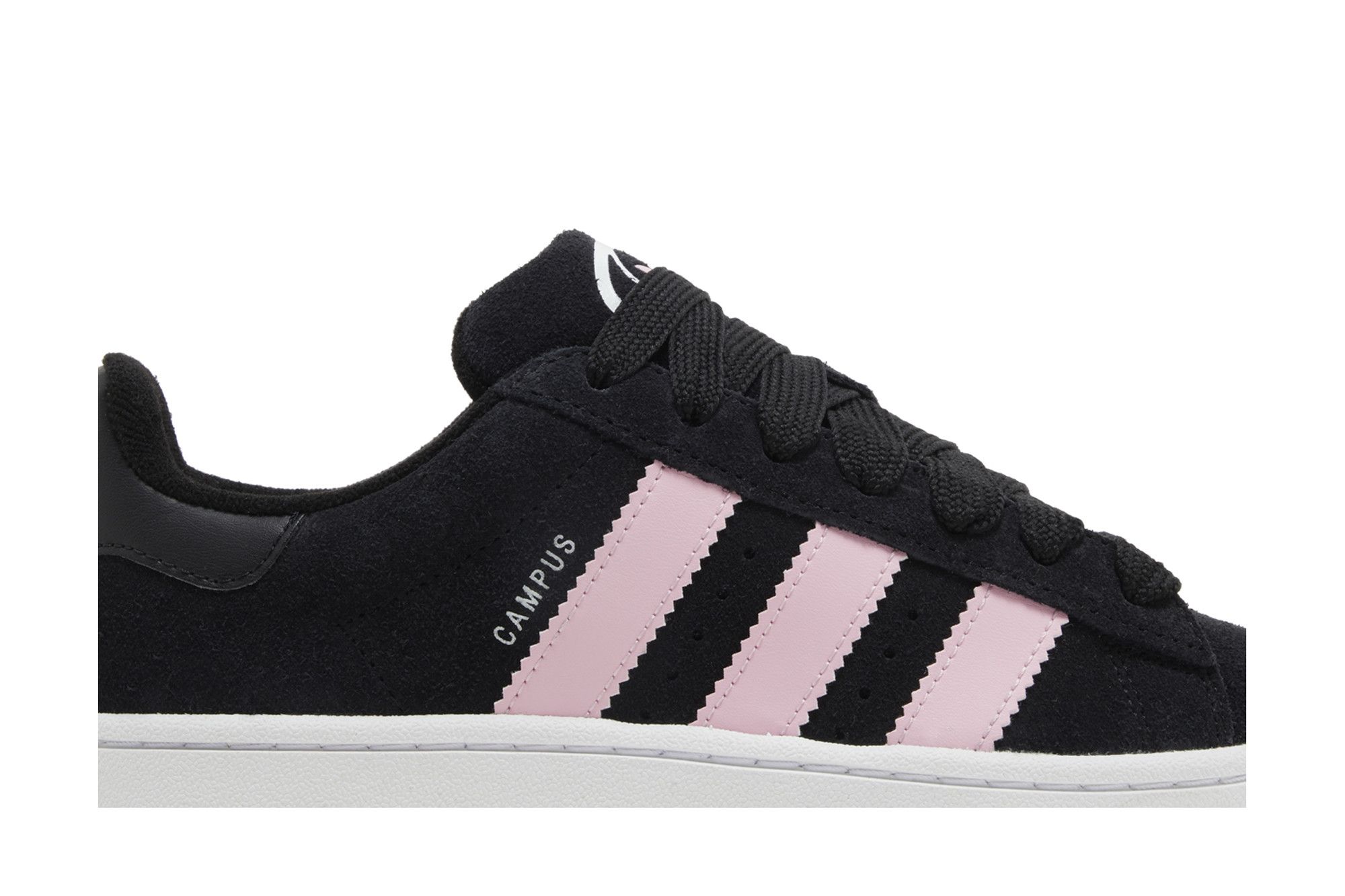 Black adidas with pink top