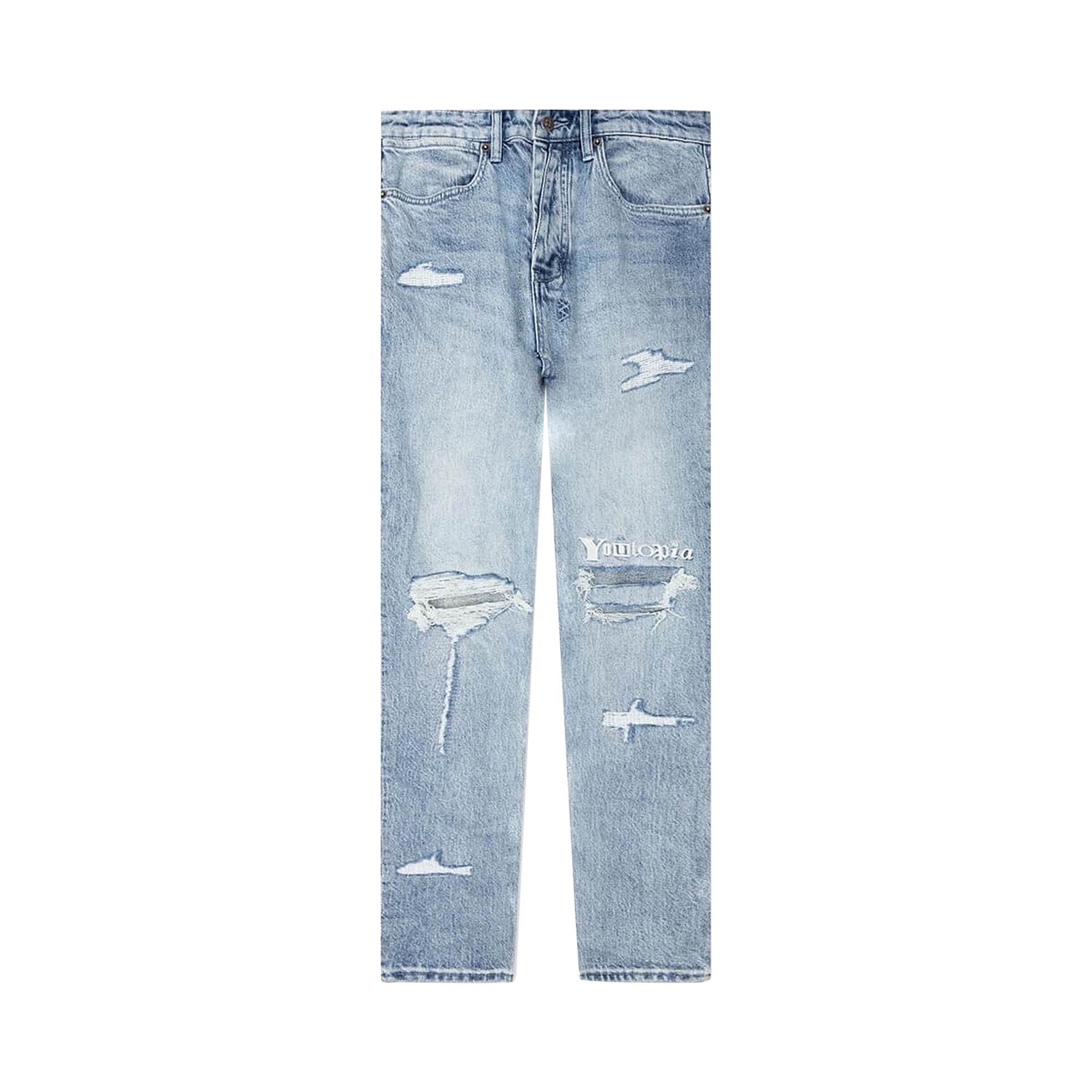 Buy Ksubi Van Winkle Youtopia Jeans 'Denim' - MFA23DJ046 | GOAT