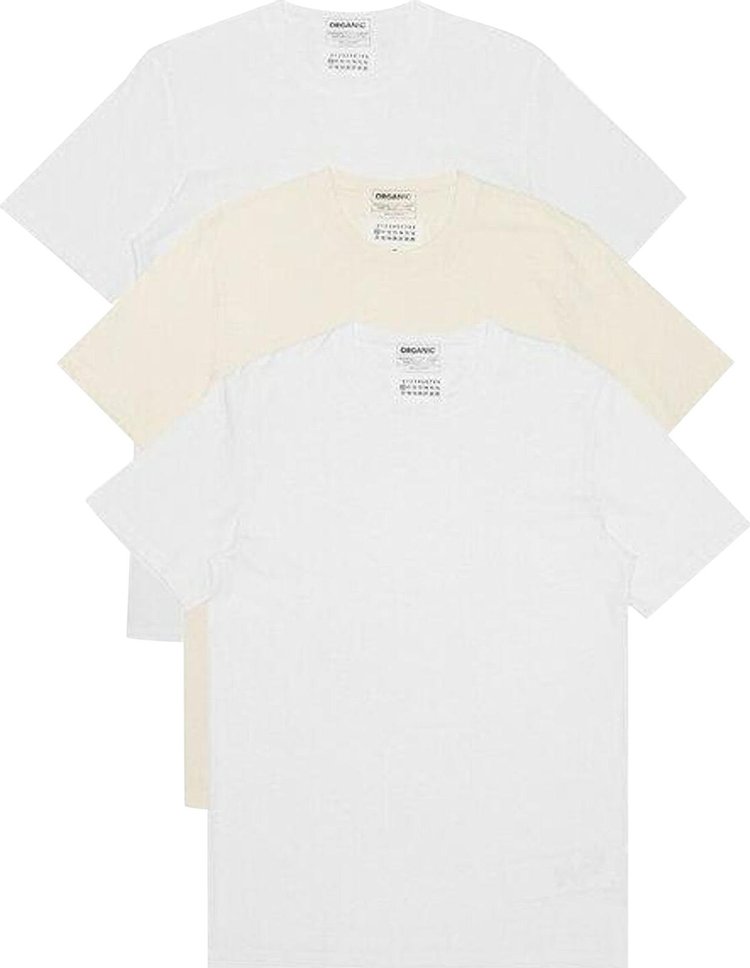 Maison Margiela T-Shirt (3 Pack) 'White/Ivory'