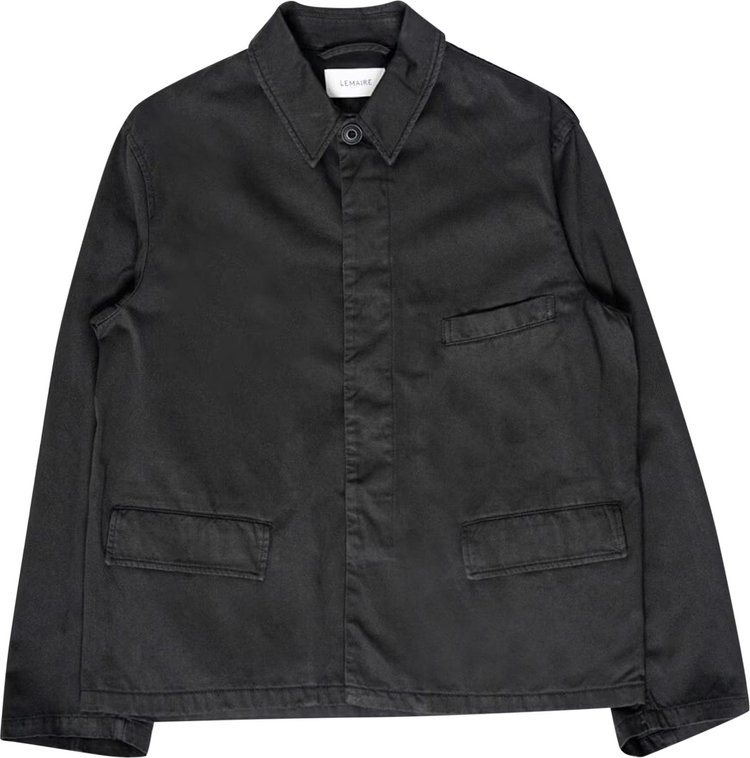 Lemaire Workwear Jacket 'Midnight Green'