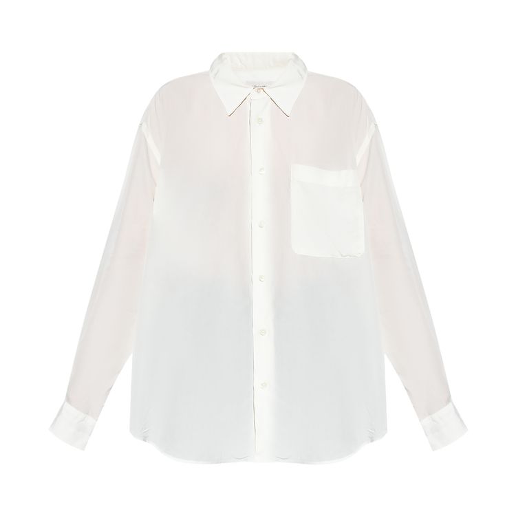 Lemaire Relaxed Shirt Lily White
