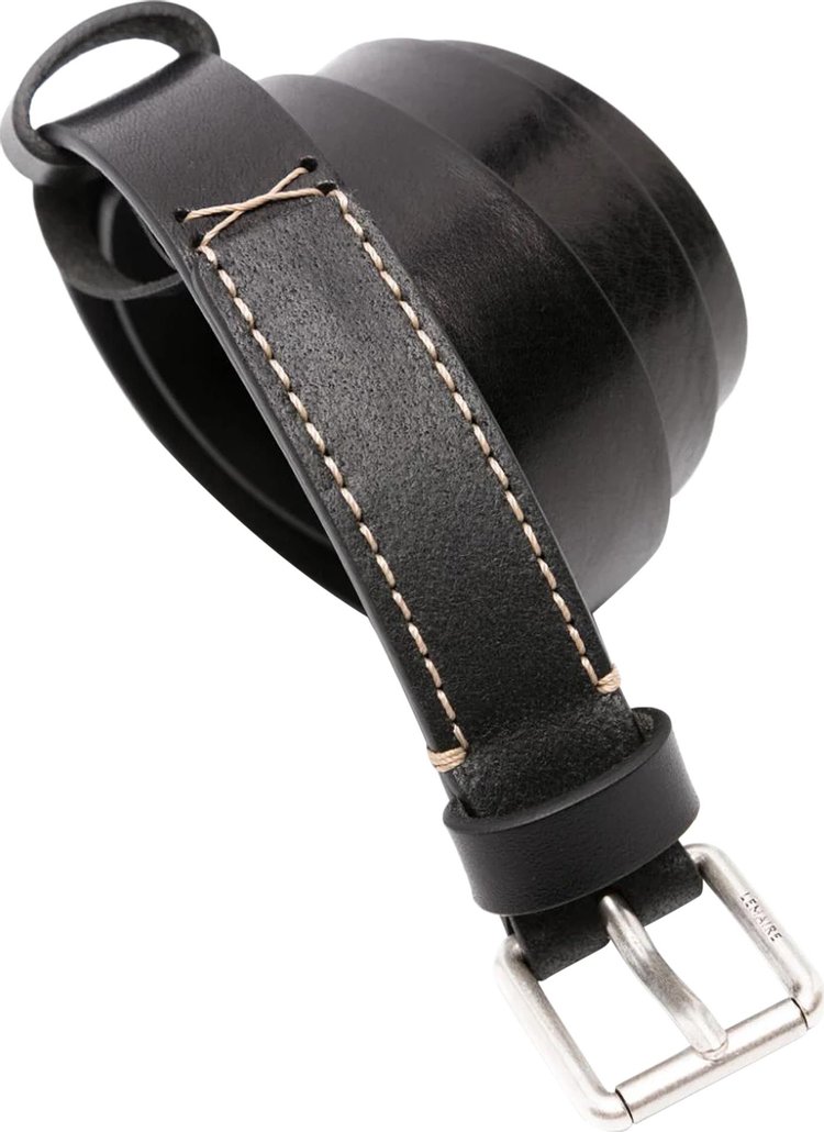 Lemaire Reversed Belt Black