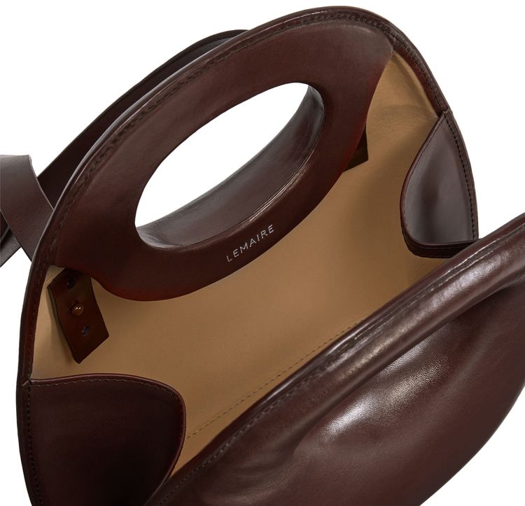 Lemaire Egg Bag Roasted Pecan