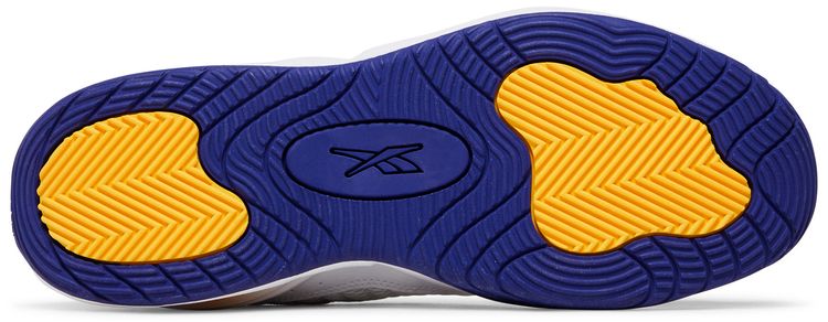 Reebok Solution Mid White Purple Gold