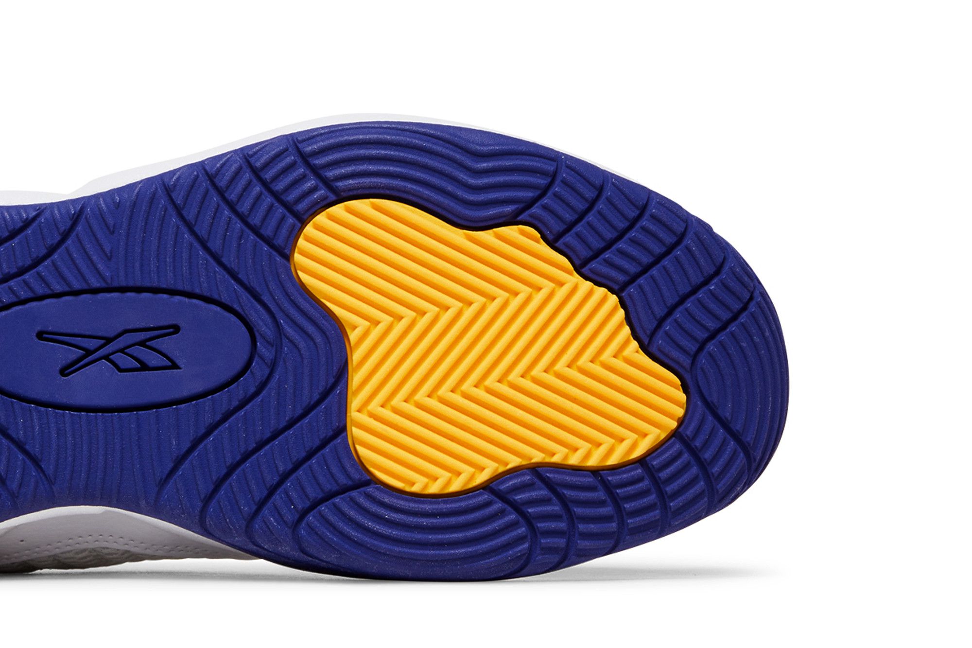 Purple and gold reebok cheap